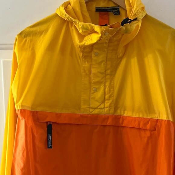 Vintage Patagonia Waterproof Nylon Anoraks Packable Windbreaker Sz Med - Picture 2 of 10